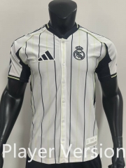 Player Version 25-26 Real Madrid White Thailand Soccer Jersey-SJ
