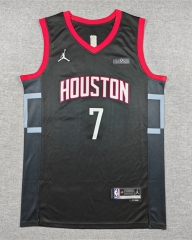 Houston Rockets Black #7 NBA Jersey-1380