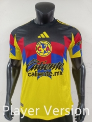 Player Version 2025-2026 Club America Home Yellow Thailand Soccer Jersey AAA-1959