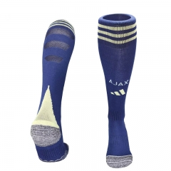 25-26 Ajax Away Blue Thailand Soccer Socks