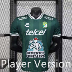 Player Version 2025-2026 Club León Home Green Thailand Soccer Jersey AAA-888