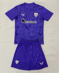 25-26 Athletic Bilbao Goalkeeper Purple Soccer Unifrom-AY