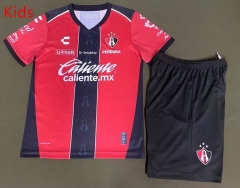2025-2026 Atlas Home Red&Blue Kid/Youth Soccer Uniform-912