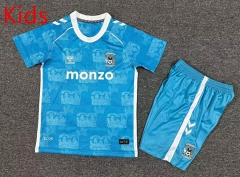 2025-2026 Coventry City Home Blue Kids/Youth Soccer Uniform-7809