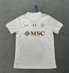 (S-4XL) 2025-2026 Napoli Away White Thailand Soccer Jersey AAA-4506