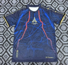 25-26 Special Edition Paris Blue (Gold Logo) Thailand Soccer Jersey AAA-9070
