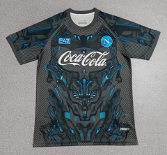 (S-4XL) 2025-2026 Napoli Dark Gray Thailand Soccer Jersey AAA-818
