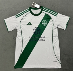 (S-4XL) 25-26 Al Ahli Saudi Away White Thailand Soccer Jersey AAA-4506