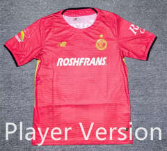 (S-4XL) Player Version 2025-2026 Deportivo Toluca FC Home Red Thailand Soccer Jersey AAA-912