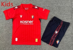 2025-2026 CA Osasuna Home Red Kids/Youth Soccer Uniform-7809