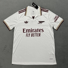 (S-4XL) 2025-2026 Arsenal 2nd Away White Thailand Soccer Jersey AAA-4506