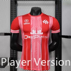 Player Version 2025-2026 Special Edition Olympique de Marseille Red Thailand Soccer Jersey AAA-888