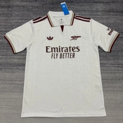 (S-4XL) 2025-2026 Arsenal 2nd Away White Thailand Soccer Jersey AAA