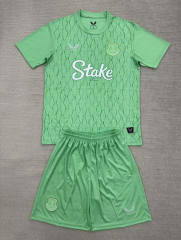 2025-2026 Everton Goalkeeper Green Soccer Uniform-AY