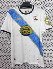 (S-4XL) 25-26 Deportivo La Coruña Home White Thailand Soccer Jersey AAA-2044