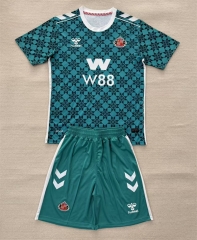 2025-2026 Sunderland AFC Goalkeeper Green Soccer Uniform-AY