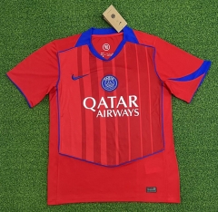 (S-4XL)25-26 Paris 2nd Away Red Thailand Soccer Jersey AAA-403