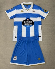 2025-2026 Deportivo La Coruña Home Blue&White Soccer Uniform-AY