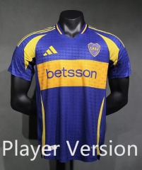 Player Version Special Edition Boca Juniors Blue Thailand Soccer Jersey AAA-4563