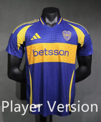 Player Version Special Edition Boca Juniors Blue Thailand Soccer Jersey AAA-4563
