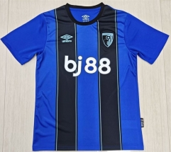 (S-4XL) 25-26 AFC Bournemouth Away Blue&Black Thailand Soccer Jersey AAA