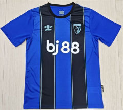 (S-4XL) 25-26 AFC Bournemouth Away Blue&Black Thailand Soccer Jersey AAA