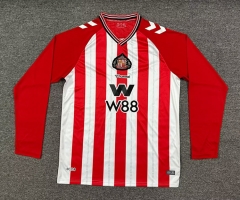 (S-4XL) 2025-2026 Sunderland AFC Home Red&White LS Thailand Soccer Jersey AAA-512