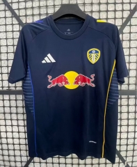 (S-4XL) 2025-2026 Leeds United Royal Blue Thailand Training Soccer Jersey AAA-2044