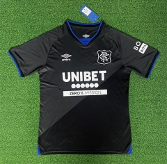 (S-4XL) 25-26 Rangers Football Club 4th Away Black Thailand Soccer Jersey AAA-403