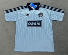 (S-4XL) 25-26 Adi&Oasis Light Blue #25 Casual T-shirt-4506
