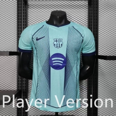 Player Version 25-26 Special Edition Barcelona Light Blue Thailand Soccer Jersey AAA-888