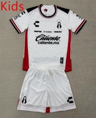 2025-2026 Atlas Away White Kid/Youth Soccer Uniform-AY