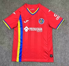 (S-3XL) 2024-2025 Getafe CF Away Red Thailand Soccer Jersey AAA-417