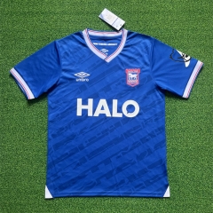 (S-4XL) 25-26 Ipswich Town Home Blue Thailand Soccer Jersey AAA-403