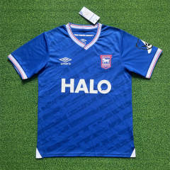 (S-4XL) 25-26 Ipswich Town Home Blue Thailand Soccer Jersey AAA-403