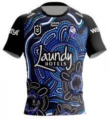 2025 Dog Blue&Black Thailand Rugby Shirt