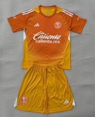2025-2026 Club America Goalkeeper Orange Soccer Uniform-AY