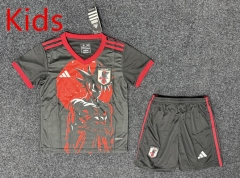 2025-2026 Special Version Japan Black Kids/Youth Soccer Uniform-GB