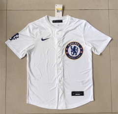25-26 Chelsea White Thailand Baseball Jersey AAA-807