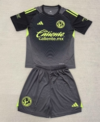 2025-2026 Club America Goalkeeper Gray&Black Soccer Uniform-AY