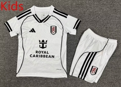2025-2026 Fulham Home White Kids/Youth Soccer Uniform-7809