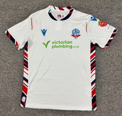 (S-4XL) 2025-2026 Bolton Wanderers Football Club Home White Thailand Soccer Jersey AAA-512