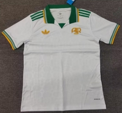 (S-4XL) 25-26 Roma 2nd Away White Thailand Soccer Jersey AAA-5378