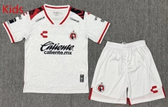 2025-2026 Club Tijuana Away White Kids/Youth Soccer Uniform
