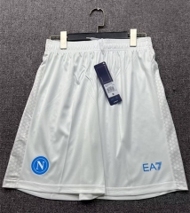 2025-2026 Napoli Home White Thailand Soccer Shorts-718