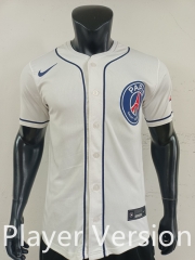 Player Version 25-26 Paris White Thailand Baseball Jersey AAA-0871