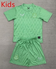 2025-2026 Everton Goalkeeper Green Kids/Youth Soccer Uniform-AY