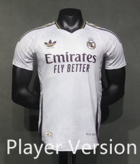 Player Version 25-26 Joint Edition Real Madrid White Thailand Soccer Jersey AAA-4563