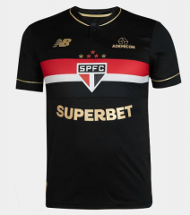 2025-2026 Sao Paulo Futebol Clube 2nd Away Black Thailand Soccer Jersey AAA