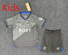 25-26 Rangers 2nd Away Grey Kids/Youth Soccer Uniform-GB
